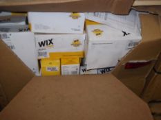 **Pallet Job Lot** Approx 72 x Assorted Wix Air, Fuel & Oil Filters – Wix020 – 10 Types supplied –