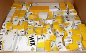 **Pallet Job Lot** Approx 228 x Assorted Wix Air, Fuel, Oil & Pollen Filters – Wix035 – 11 Different