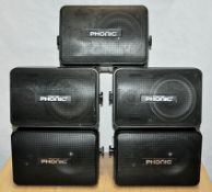 5 x Phonic SE-206  5-1/4