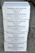 200 x Christmas Fayre Crackers – New & Boxed – Ideal for Bars & Restaurants – Ref : LON52 –