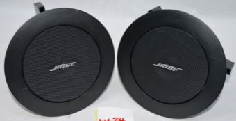 2 x Bose Freespace 3 Satellite Speakers - To Be Used With Acoustimass Modules - CL101 - Location: