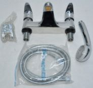 1 x Bath Shower Mixer – Used Commercial Samples – Boxed in Good Condition – Complete - Model : T04 –