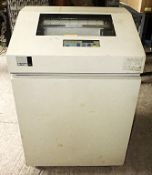 1 x Printronix P4980U 800 LPM Professional Printer - Decision Data 6608 - CL011 - Powers on Fine -