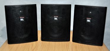 3 x JBL Professional Wall Speakers / LOUDSPEAKER - Pre-owned In Working Condition – Recent