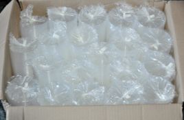 1,000 x PLASTICO Plastic, Disposable Pint Glasess – Ideal for Bars & Restaurants - Safe for indoor