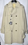 1 x Men's Trench Coat / Long Jacket By International Luxury Brand 