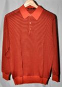 1 x Men's Long Sleeve Striped Top By International Luxury Brand 