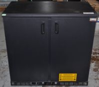1 x Gamko Two Door Bottle Cooler With Internal Shelves - Ideal For Pubs, Clubs or Restaurants - BEER