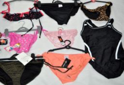 160 x Items Of Assorted Women's / Girls SUMMER Clothing & Accessories – Box2202 – Inc. Bikinis,