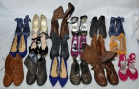 27 x Assorted Pairs Of Ladies Shoes – Box2216  – Huge Resale Potential - Various Popular Sizes -