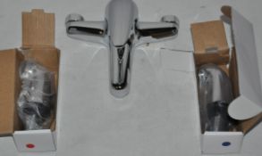 1 x Chrome Bath Filler – Used Commercial Samples - Boxed in Good Condition – Complete – Model :