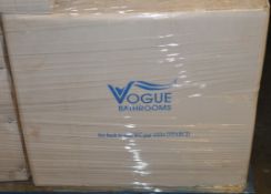 1 x Vogue Arc Back to Wall WC Toilet Pan - Vogue Bathrooms - Brand New and Boxed - Toilet Seat Not