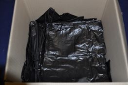 50 x Black PVC Drawstring Bags – NJB026 - CL008 - Location: Bury BL9 - RRP £75. 50 x pvc