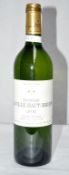 1 x Chateau Laville Haut-Brion Blanc, Pessac Leognan, France - 2002 - Volume 13.5% - 75cl – Ref W846