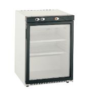 1 x Lec DR149 149 Litre Display Fridge in White & Black – GRADED – Ref: FA7069 – CL053 – Location: