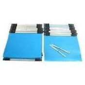 110 x Printout Binders by Niceday - For Storage and Filing of Punched Printout Paper in Suspension