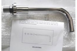 60 x Luna Wall Mounted Bath Spouts - Chrome Finish - Traditional Style - Brand New in Box - Approx