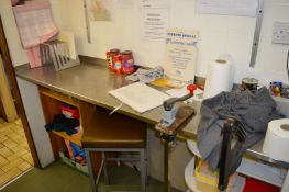 3 x Stainless Steel Counter Tops - This is a selection of counter tops which have been applied to