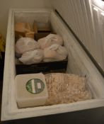1 x Large Chest Freezer - Ideal For Restaurants, Cafes or Home Use - H84 x W156 x D61 cms -