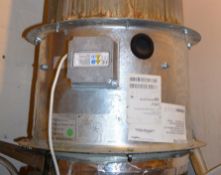 1 x Flakt Woods Long Cased Extractor Fan - Model 50JM20/4/6/32/P/A1 - Single Phase - 500mm Dimeter -