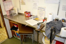 3 x Stainless Steel Counter Tops - This is a selection of counter tops which have been applied to