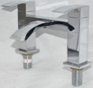 1 x Chrome Bath Filler – Used Commercial Samples - Boxed in Good Condition – Model : S03 -
