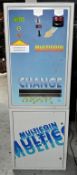 1 x Multi-coin Change Vending Machine - Accepts Notes & Coins - Freestanding - Pre-Owned In Good
