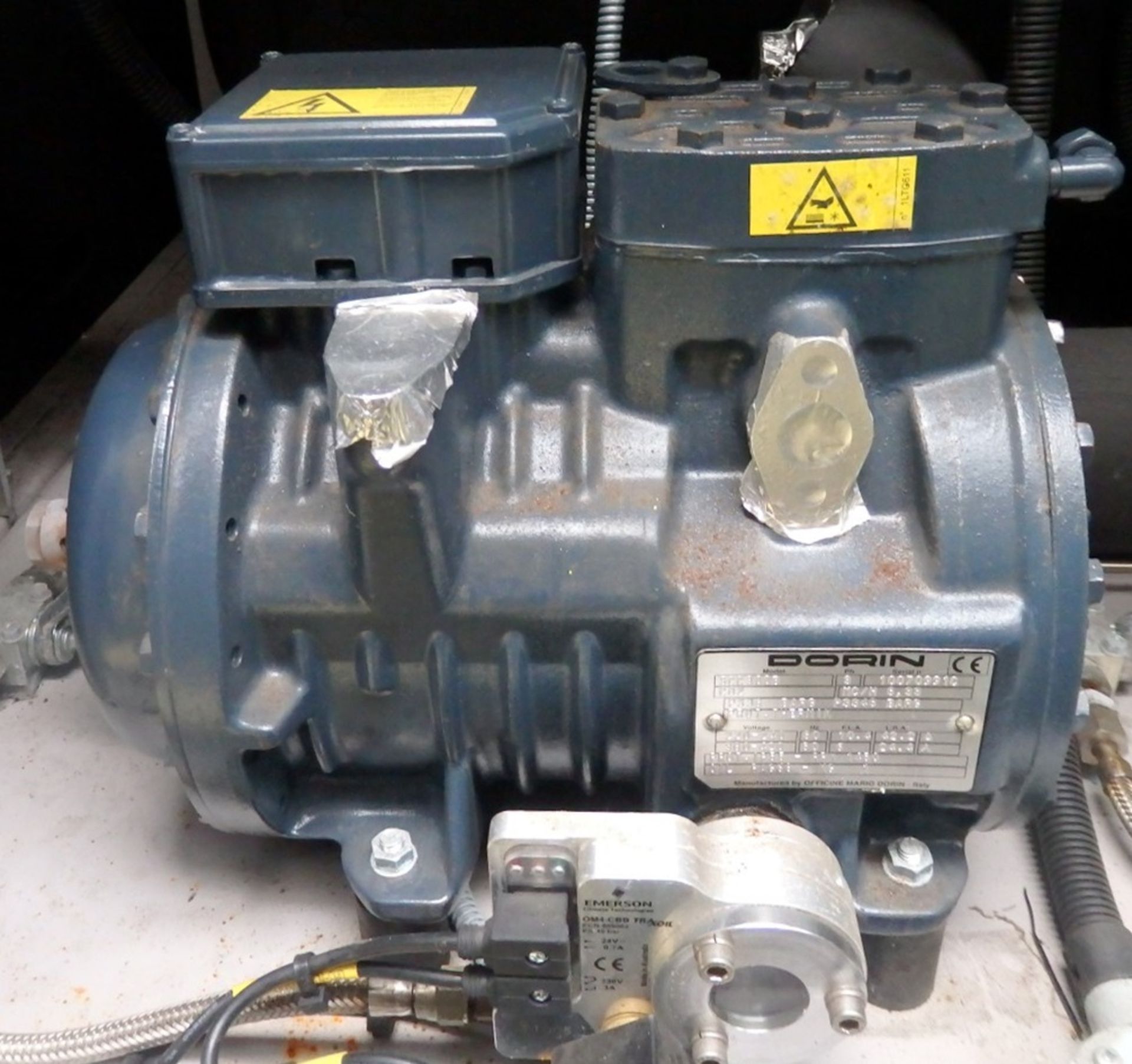 1 x Star 3 Door Refridgeration Unit With Control Panel, Dorin Semi-Hermetic Compressors, Polar - Image 7 of 8