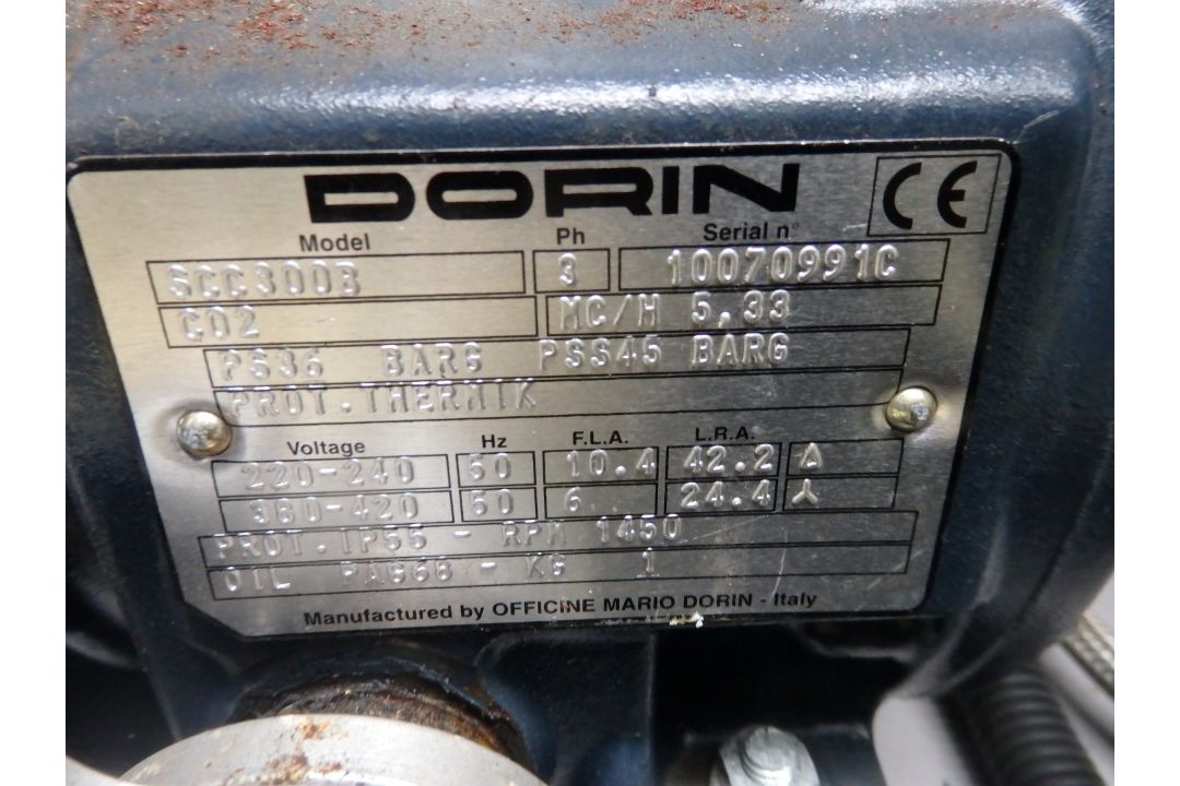 1 x Space Engineering 2 Door Refridgeration Unit With Control Panel and Dorin SCC300B Semi- - Image 5 of 25