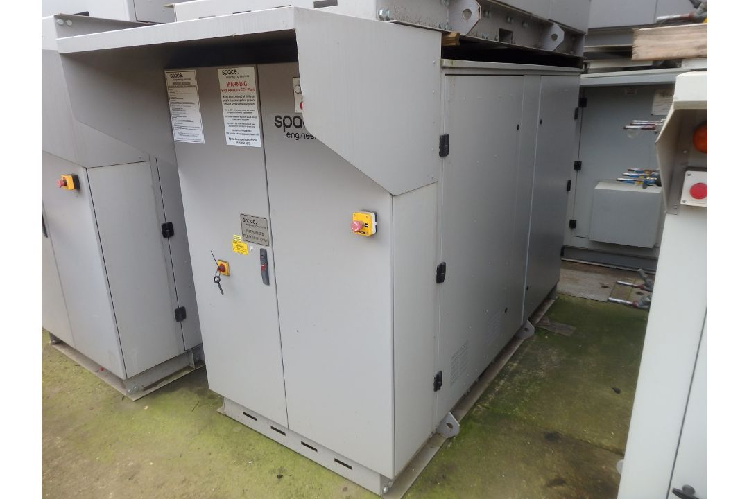 1 x Space Engineering 2 Door Refridgeration Unit With Control Panel and Dorin SCC300B Semi- - Image 1 of 25