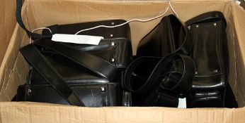 15 x Air Atlantic Crew Bags - Faux-Leather Bags - Damged Customer Returns - Ref BC143 - CL008 -