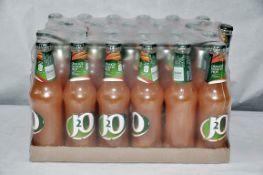 24 x Bottles Of Britvic J20 Juice Drinks - Orange & Passhion Fruit - 275ml - Best Before Date: Jan