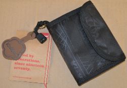 230 x Mens Black Kicker Wallets - Brand New Stock With Tags - CL008 - Ref BC005 - Loation: Bury