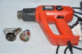 1 x Black & Decker KX2200K 230V 2000W Heat Gun - With Case and Accessories - CL105 - Lon80 -