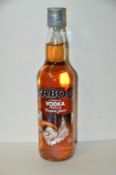 1 x Taboo Vodka - Peach / Tropical - 70cl Bottle - Sealed UK Stock - 14.9% Volume - CL103 - Ref