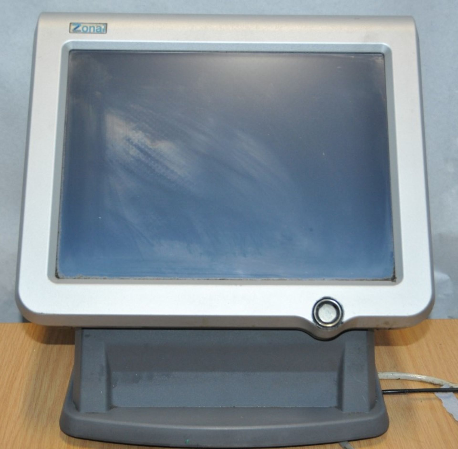 1 x Zonal Silver Z521 Epos Terminal - Includes EPOS Dallas Key - 12.1 Inch Colour Touch Screen -