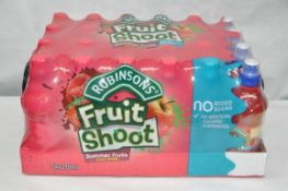 24 x Robinsons Fruit Shoot 275ml Bottles - Summer Fruits Flavour - No Added Sugar - Best Before