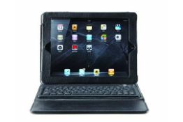 1 x Mi PU Leather IPAD CASE With Integrated Bluetooth 2.0 Keyboard - Wireless Keyboard, Upto 90