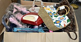 Approx 50 x Assorted Branded & Designer Handbags - See Pictures For More Details - CL008 - Bury