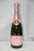 1 x Lanson Brut Rose Pink Champagne - 75cl Bottle - Sealed UK Stock - 12.5% Volume - CL103 - Ref