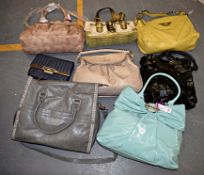 Approx 45 x Assorted Branded & Designer Handbags - See Pictures For More Details - CL008 - Bury