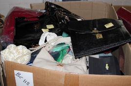 Approx 60 x Assorted Branded & Designer Handbags In One Large Box (Dimensions: L95 x D70 x