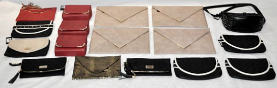 24 x Assorted Handbags - New With Tags – Great Variety Of Colours & Designs – Box2087 – Ref: