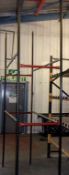 2 x Bays Of Interlocking Hanging Garment Railing / Dress Racking - 10ft Tall - Pre-used In Good