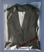 1,000 x Resealable Clear Cello Bags - CLEAR RETAIL PACKAGING - Self Adhesive Sealing Bags - 38x38cms