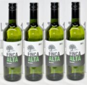 4 x Bottles of Finca Alta 2013 Macabeo Spanish White Wine - 75cl - 12.5% Volume - CL103 - Ref PAR86A