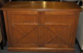 1 x Milton Sideboard 2 Door & 3 Drawer With Shelves by Mark Webster – Ex Display – Dimensions :