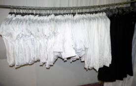 107 x Items Of  Girls School Clothing Inc Shirts & Trousers – Box428 - Sizes Range From Age 8-15 -