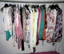 48 x Items Of Assorted Women's Clothing –  Box436 – Includes Tops, Skirts & Pants - Sizes Range From