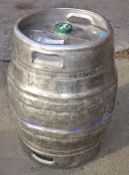 1 x Beer Keg CARLSBERG LAGER - Full Unused Keg - Best Before 15 Feb 2015 - See Images For